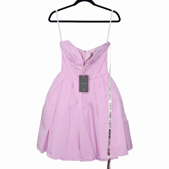 House of CB Mar Cotton Candy Pink Strapless Pirouette Mini Dress Size M NWT - Picture 4 of 14